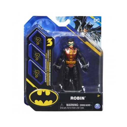Figurina Robin articulata 10 cm cu 3 accesorii surpriza