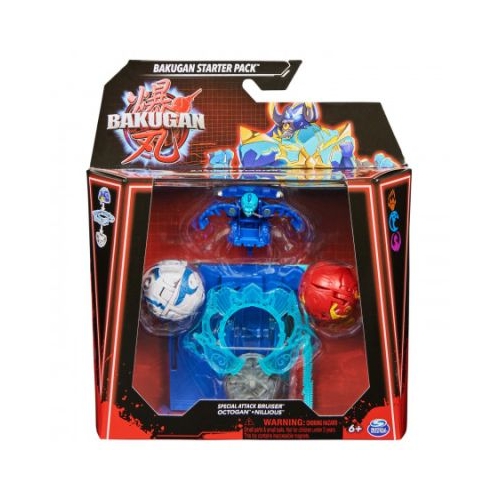 Bakugan Starter pack Bruiser Octogan si Nillious