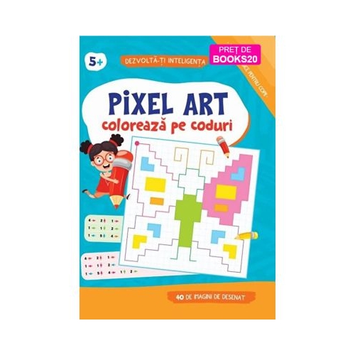 Pixel Art. Coloreaza pe coduri