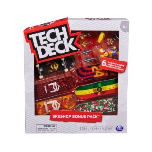 Pachet 6 piese cu accesorii Fingerboard Sk8mafia Tech Deck