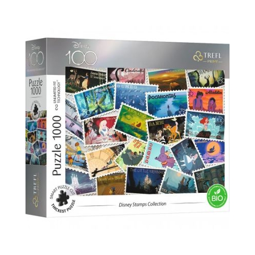 Puzzle 1000 Disney 100 Timbrele Disney Trefl