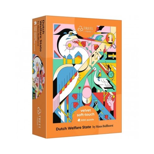 Puzzle UFT Velvet 500. Picturi abstracte Trefl