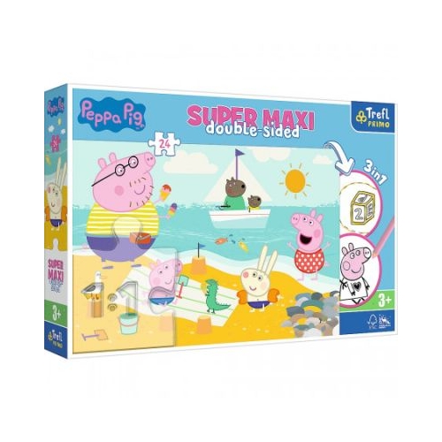 Puzzle Primo 24 super maxi Peppa Pig Trefl