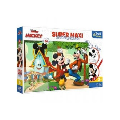 Puzzle Primo 24 super maxi Disney. Mickey si prietenii Trefl
