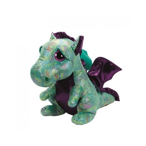 Plus 42 cm Boos Cinder Dragonas verde Ty