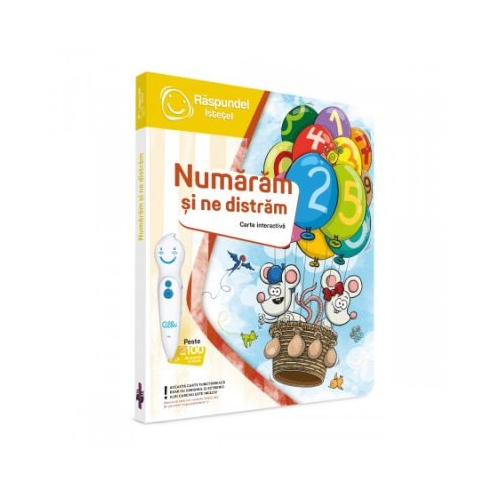 Carte interactiva Numaram si ne distram Raspundel Istetel