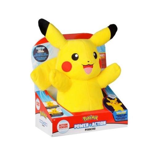 Jucarie de plus cu functii Pikachu Power Action