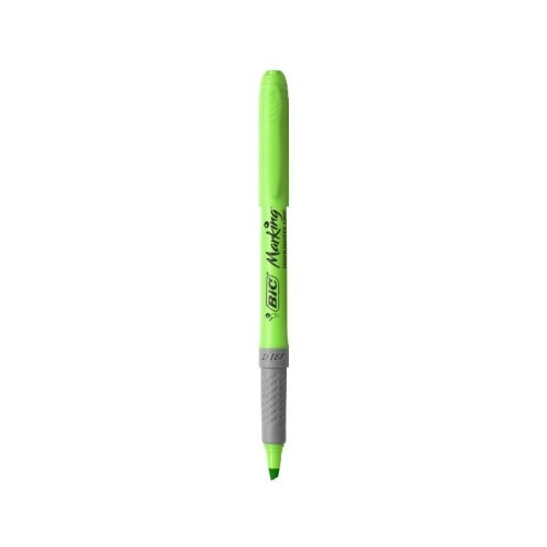 Bic Marker Highlighter Grip Verde set 12 buc