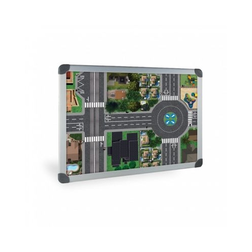 Macheta stradala magnetica pentru scolile de soferi 90 x 120 cm
