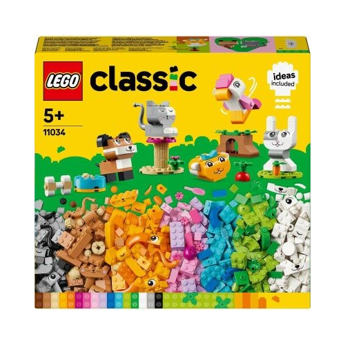 LEGO Classic. Animale de companie creative 11034 450 piese
