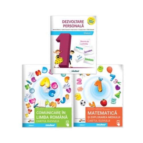 Set clasa 1- 2023. Comunicare in Limba Romana. Matematica si Explorarea Mediului. Dezvoltare Personala - Mirela Mihaescu Stefan Pacearca