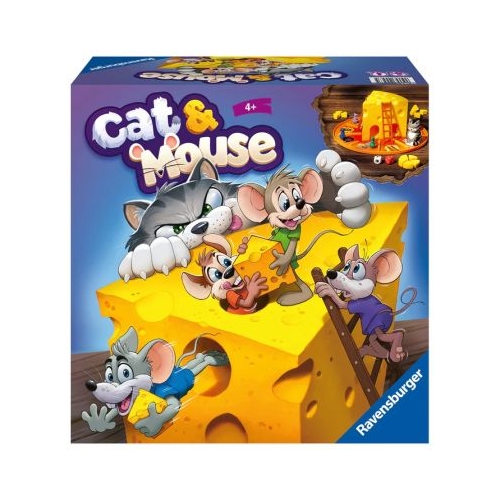 Cat amp Mouse joc de societate multilingv inclusiv romana