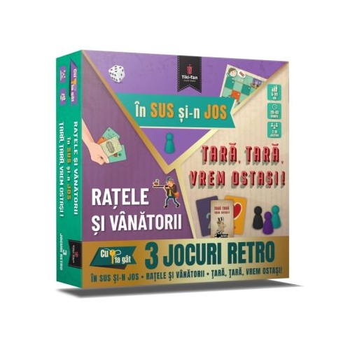 Joc Ratele si vanatorii. Tara tara vrem ostasi In sus si-n jos