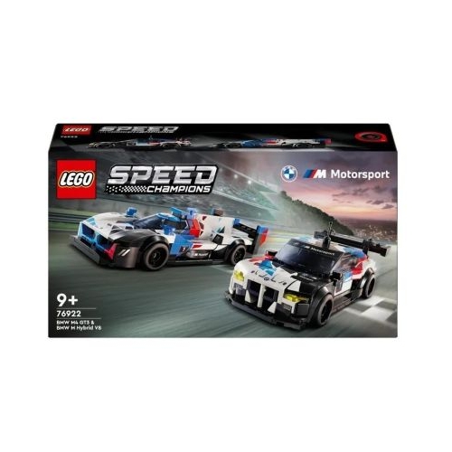 LEGO Speed Champions. Masini de curse BMW M4 GT3 si BMW M Hybrid V8 76922 676 piese
