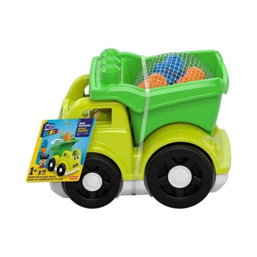 Mega Blocks First builders Camionul de reciclare al lui Raphy