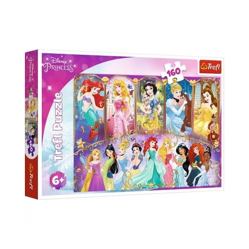 Puzzle 160 Portretele printeselor Trefl