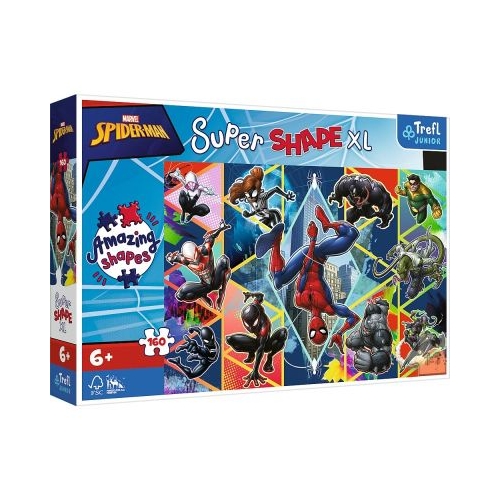 Puzzle Primo Super Shape XXL 160. Spiderman Trefl