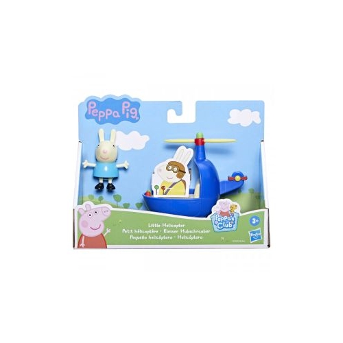 Vehicul cu figurina micul elicopter Peppa Pig