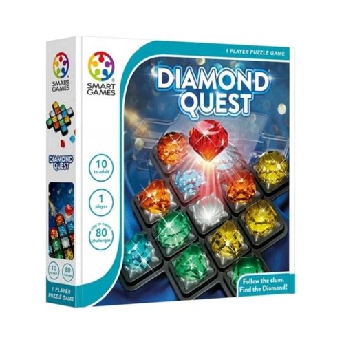 Joc de logica Diamond Quest cu 100 de provocari limba romana