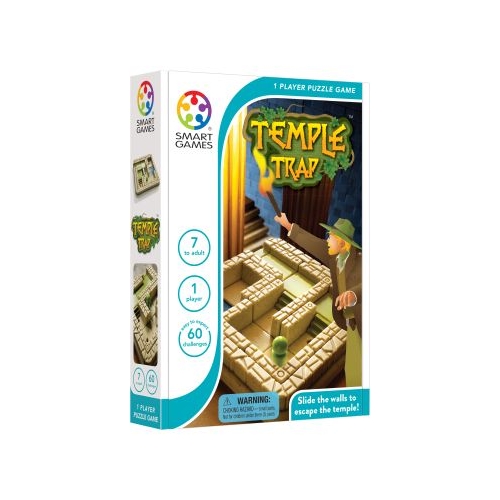 Joc de logica Temple Trap cu 60 de provocari editie internationala