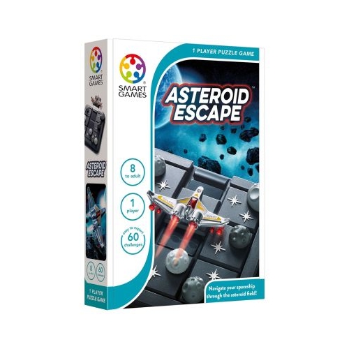Joc de logica Asteroid Escape cu 60 de provocari editie internationala
