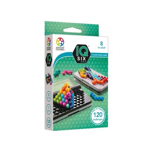 Joc de logica IQ Six Pro cu 120 de provocari editie internationala