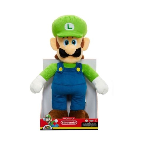 Jucarie de plus 50cm Nintendo Super Mario Luigi