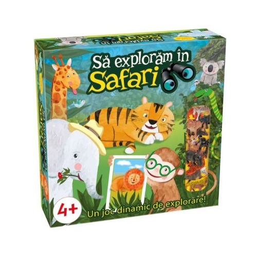 Joc educativ Tactic Sa exploram in safari