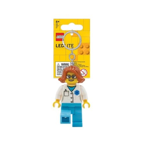 Breloc LEGO Iconic cu Led Femeie doctor LGL-KE185H