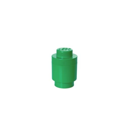 Cutie depozitare rotunda LEGO 1 verde inchis 40301734