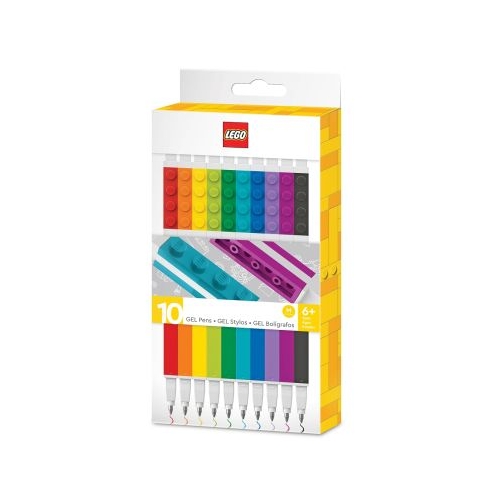 Set 10 pixuri cu gel LEGO 53100