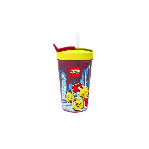 Pahar LEGO Iconic cu pai maro 40441725