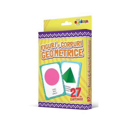 27 de cartonase. Figuri si corpuri geometrice