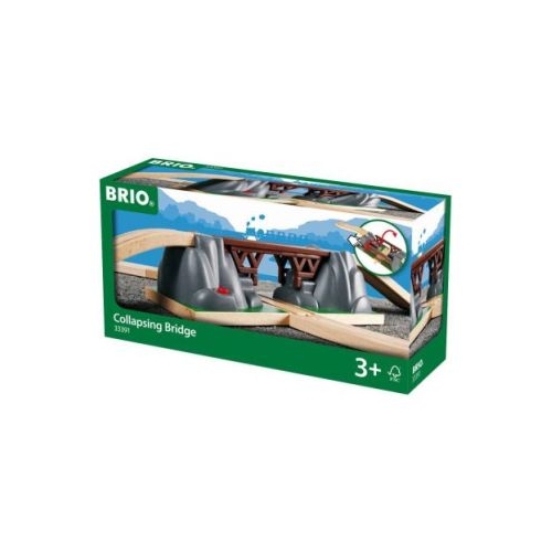 Pod cu prabusire pentru trenulete BRIO