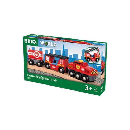 Trenulet pompieri cu accesorii BRIO