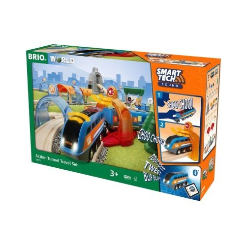 Set trenulet inteligent electronic cu sine BRIO