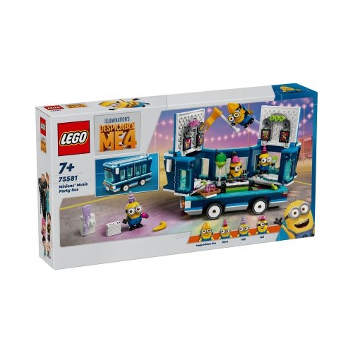 LEGO Minions. Autobuzul de petrecere al minionilor 75581 379 piese