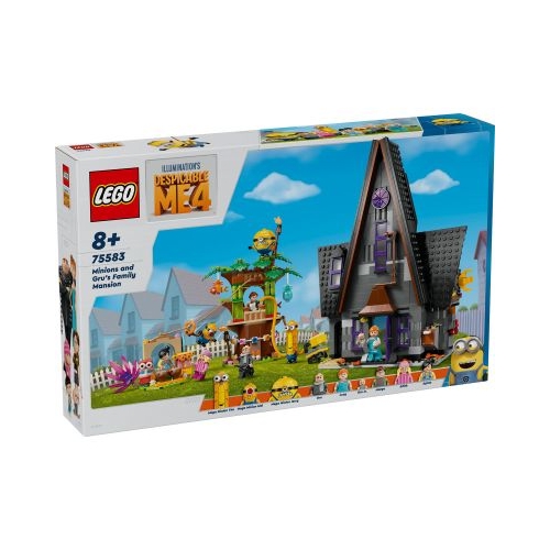 LEGO Minions. Resedinta de familie a lui Gru si a minionilor 75583 868 piese