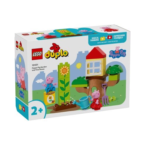 LEGO Duplo. Purcelusa Peppa. Gradina si casa din copac 10431 20 piese