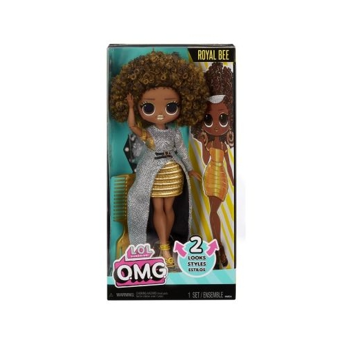 Papusa Fashionista cu accesorii OMG Royal Bee