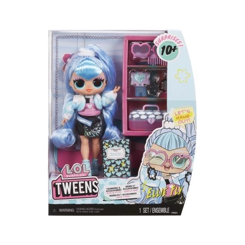 Papusa fashionista Ellie Fly cu surprize LOL Surprise Tweens