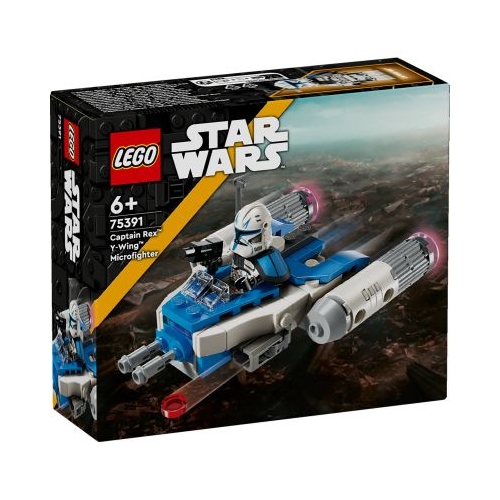 LEGO Star Wars. Micronava de lupta Y-Wing a Capitanului Rex 75391 99 piese