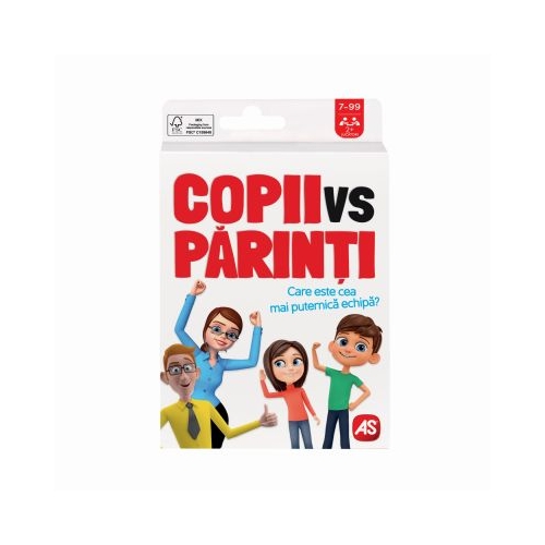 Joc de carti copii vs parinti As Games