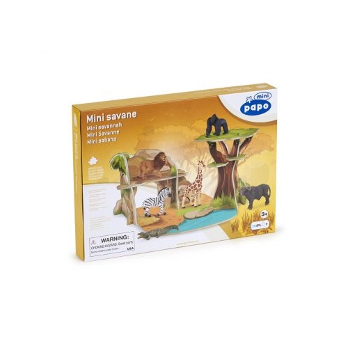 Set mini display Savana Papo
