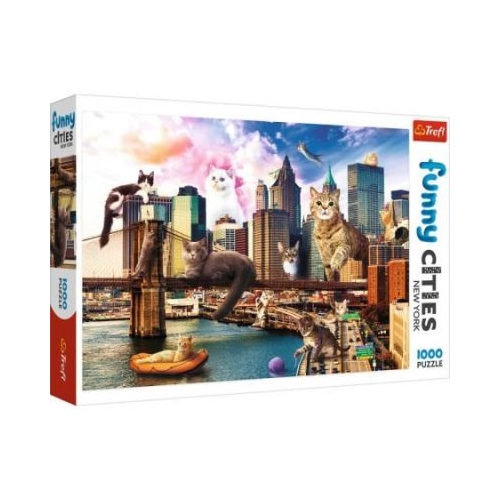 Puzzle 1000. Lamborghini rosu Trefl