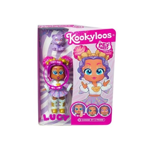 Papusa Kookyloos Pets Party - Lucy