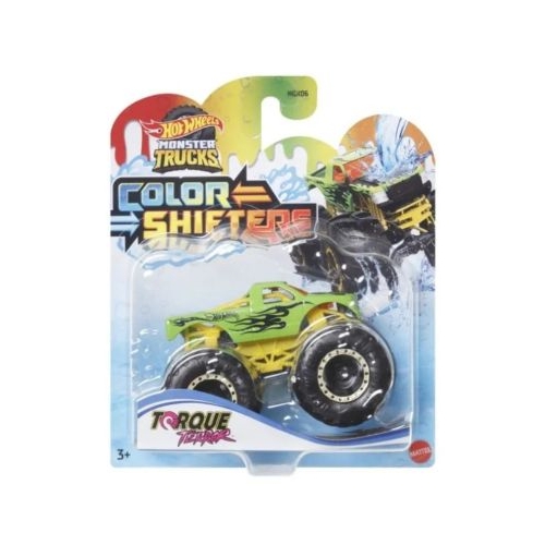 Camion Torque Terror cu culori schimbatoare scara 1:64 Hot Wheels Monster Truck
