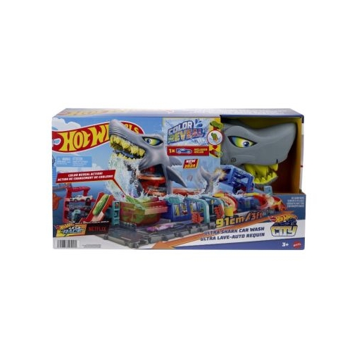 Spalatorie auto city color reveal 91 cm Hot Wheels