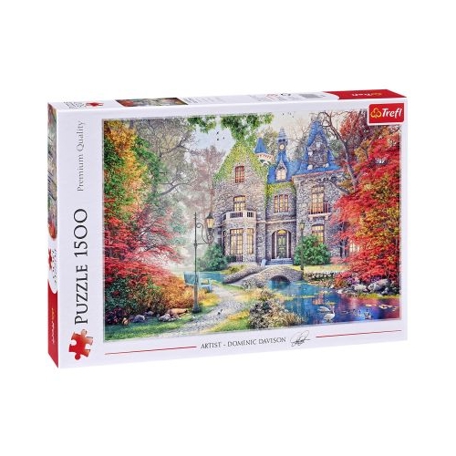 Puzzle 1500. Conac de toamna Trefl