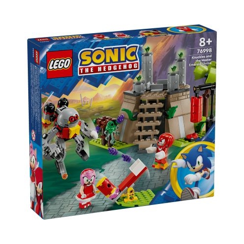 LEGO Sonic the Hedgehog. Knuckles si Altarul Master Emerald 76998 325 piese